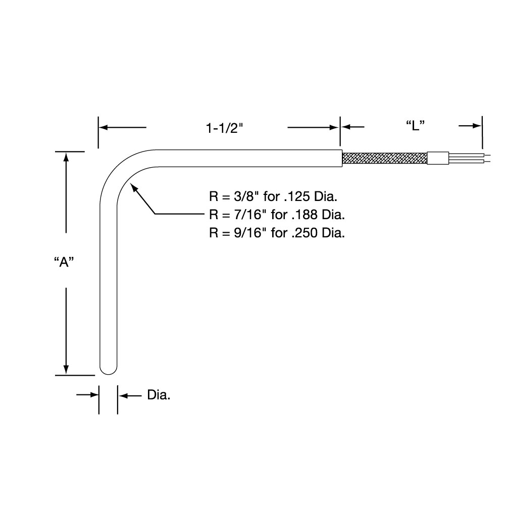 Style TTW Tube & Wire Thermocouples